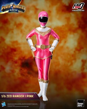 Preorder: Power Rangers Zeo FigZero Action Figure 1/6 Ranger I Pink 30 cm