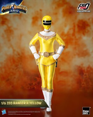 Preorder: Power Rangers Zeo FigZero Action Figure 1/6 Ranger II Yellow 30 cm