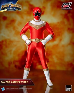 Preorder: Power Rangers Zeo FigZero Action Figure 1/6 Ranger V Red 30 cm