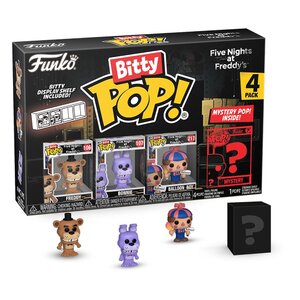 Five Nights at Freddys Bitty POP! Vinyl Figure 4-Pack Freddy 2,5 cm