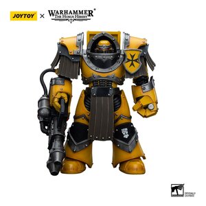 Preorder: Warhammer The Horus Heresy Action Figure 1/18 Imperial Fists Legion Cataphractii Terminator Squad Legion Cataphractii with Heavy Flamer 12 cm