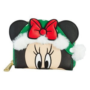 Disney by Loungefly Wallet Minnie Mouse Polka Dot Christmas Exclusive