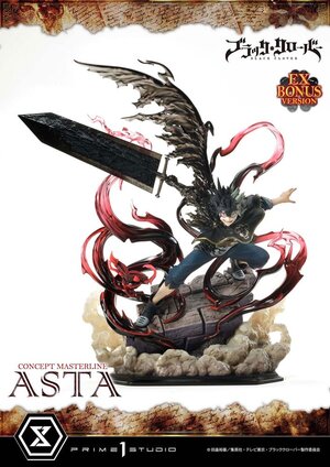 Preorder: Black Clover Concept Masterline Series Statue 1/6 Asta Exclusive Bonus Ver. 50 cm