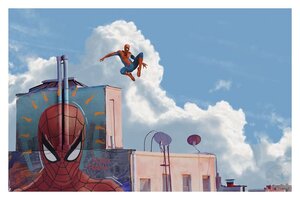 Preorder: Spider-Man Art Print Peter Parker 30 x 46 cm - unframed