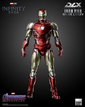 Preorder: Infinity Saga DLX Action Figure 1/12 Iron Man Mark 85 17 cm