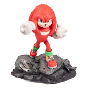 Preorder: Sonic the Hedgehog 2 Statue Knuckles Standoff 30 cm