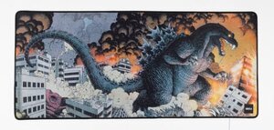 Preorder: Godzilla Oversized Mousepad Destroyed City