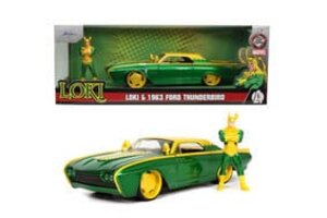 Preorder: Marvel Diecast Model 1/24 Ford Thunderbird Loki