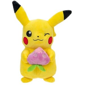 Preorder: Pokémon Plush Figure Pikachu with Pecha Berry Accy 20 cm
