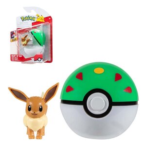 Pokémon ClipnGo Poké Balls Eevee #4 & Friend Ball