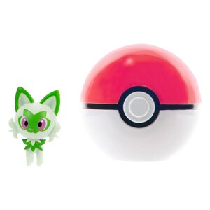 Pokémon ClipnGo Poké Balls Sprigatito with Poké Ball