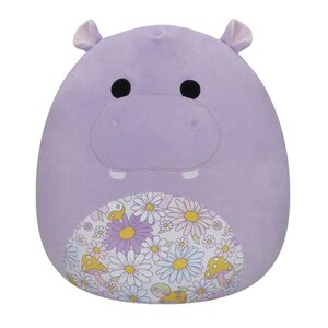Preorder: Squishmallows Plush Figure Purple Hippo with Floral Belly Hanna 50 cm