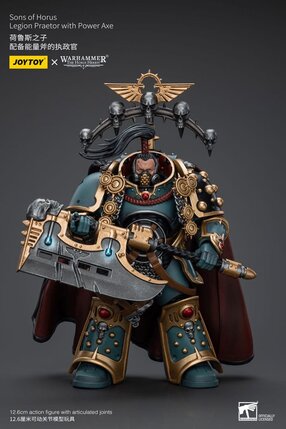 Preorder: Warhammer The Horus Heresy Action Figure 1/18 Sons of Horus Legion Praetor with Power Axe 12 cm