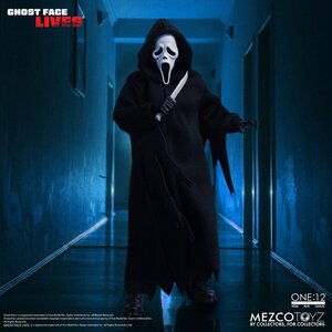 Preorder: Scream Action Figure 1/12 Ghost Face 16 cm