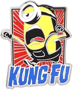 Preorder: Minion More Than a Minion Pin Badge Kung fu Stuart