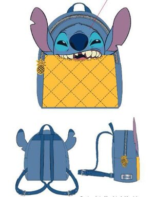 Preorder: Lilo & Stitch Backpack Mini Pineapple Stitch