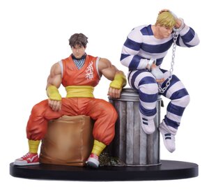 Preorder: Street Fighter PVC Statue 1/10 Cody & Guy 18 cm