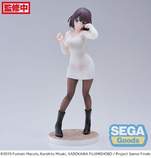 Preorder: Saekano: How to Raise a Boring Girlfriend Luminasta PVC Statue Megumi Kato Sweater Ver. 22 cm