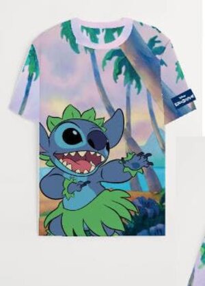 Preorder: Lilo & Stitch T-Shirt AOP Size M