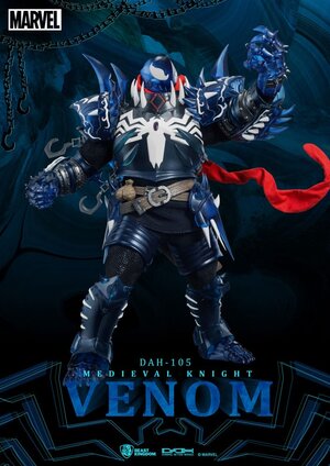 Preorder: Marvel Dynamic 8ction Heroes Action Figure 1/9 Medieval Knight Venom 23 cm