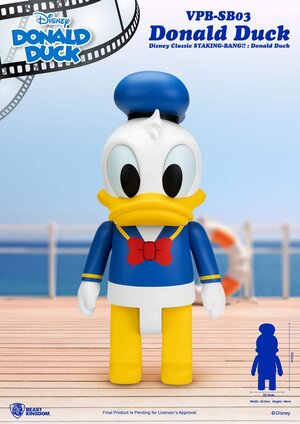 Preorder: Disney Syaing Bang Vinyl Bank Mickey and Friends Donald Duck 53 cm