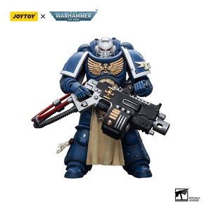 Preorder: Warhammer 40k Action Figure 1/18 Ultramarines Sternguard Veteran with Heavy Bolter 12 cm