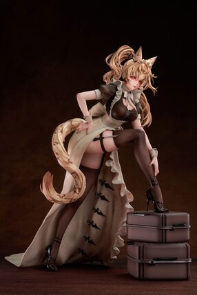 Preorder: Original Character PVC Statue 1/7 Battle Maid Different Species Leopard Cat Maria Deluxe Edition 24 cm
