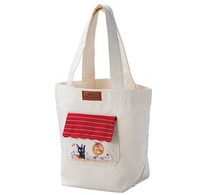 Preorder: Kikis Delivery Service Tote Bag Jiji in the flowers