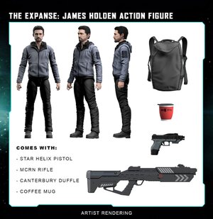 Preorder: The Expanse Action Figure James Holden 20 cm