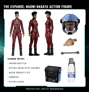 Preorder: The Expanse Action Figure Naomi Nagata 20 cm