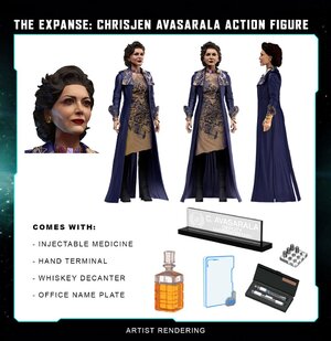 Preorder: The Expanse Action Figure Chrisjen Avasarala 20 cm