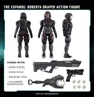 Preorder: The Expanse Action Figure Roberta Draper 20 cm