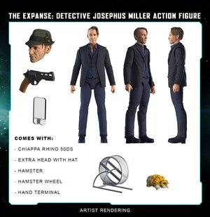 Preorder: The Expanse Action Figure Detective Josephus Miller 20 cm