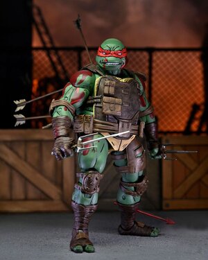Preorder: Teenage Mutant Ninja Turtles The Last Ronin Action Figure Ultimate First to Fall Raphael 18 cm