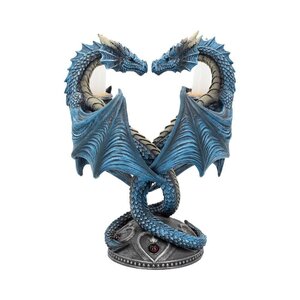 Preorder: Anne Stokes Candle Holder Dragon Heart 23 cm