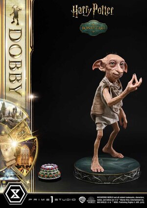 Preorder: Harry Potter Museum Masterline Series Statue Dobby Bonus Version 55 cm