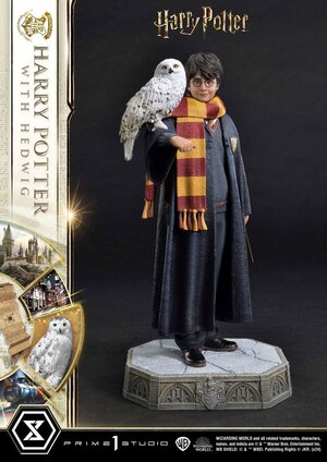 Preorder: Harry Potter Prime Collectibles Statue 1/6 Harry Potter with Hedwig 28 cm