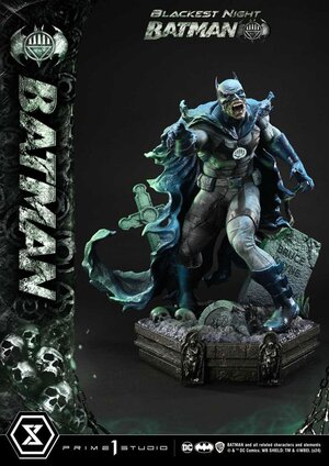 Preorder: Batman Premium Masterline Series Statue Batman Blackest Night Version 45 cm