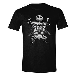 Nightmare before Christmas T-Shirt Misfit Love Size S