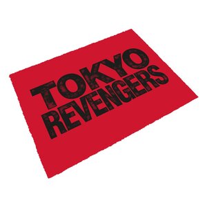 Preorder: Tokyo Revengers Doormat Logo on Red 40 x 60 cm
