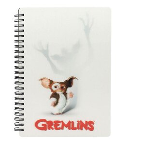 Preorder: Gremlins Notebook with 3D-Effect Gremlins White