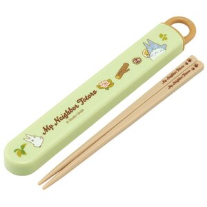 Preorder: My Neighbor Totoro Chopsticks with Box Totoro & Catbus 16 cm
