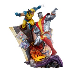 Preorder: Marvel Statue Fastball Special: Colossus and Wolverine Statue 46 cm
