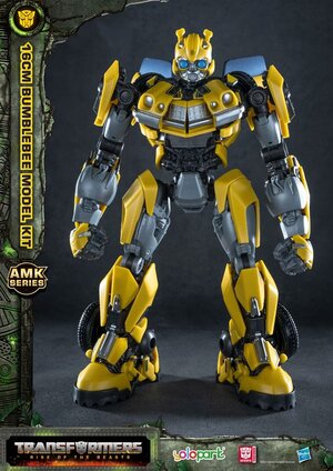 Preorder: Transformers: Rise of the Beasts AMK Series Plastic Model Kit Bumblebee 16 cm