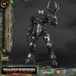 Preorder: Transformers: Rise of the Beasts AMK Series Plastic Model Kit Scourge 22 cm