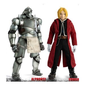 Preorder: Fullmetal Alchemist: Brotherhood Action Figures 1/6 Alphonse & Edward Elric Twin Pack