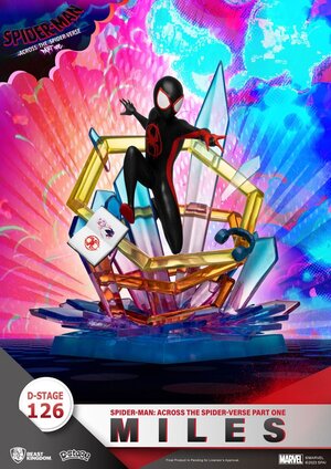 Preorder: Marvel D-Stage PVC Diorama Spider-Man: Across the Spider-Verse Part One-Miles 15 cm