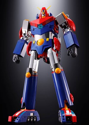 Preorder: Super Electromagnetic Machine Voltes V Soul of Chogokin Diecast Action Figure GX31-SP Com-Battler V Chogokin 50th Anniversary Ver. 25 cm