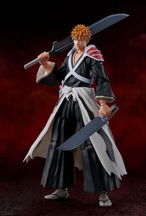 Preorder: Bleach: Thousand-Year Blood War S.H. Figuarts Action Figure Ichigo Kurosaki Dual Zangetsu 16 cm