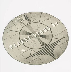 Preorder: Fallout Slip Mat Please Stand by Record 30 x 30 cm